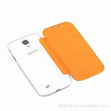 Fashionable Leather Case for Samsung S4, Easy Installation and Removal
